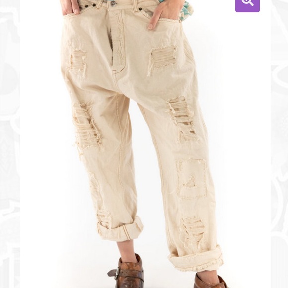 Magnolia Pearl Miner Denims Pants 278 Moonlight NWOT - Picture 2 of 8